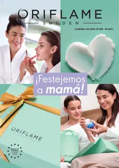 Vista previa de Oriflame campaña 6 2026, nuevo folleto de la tienda, válido en México a partir del 18.04.2026