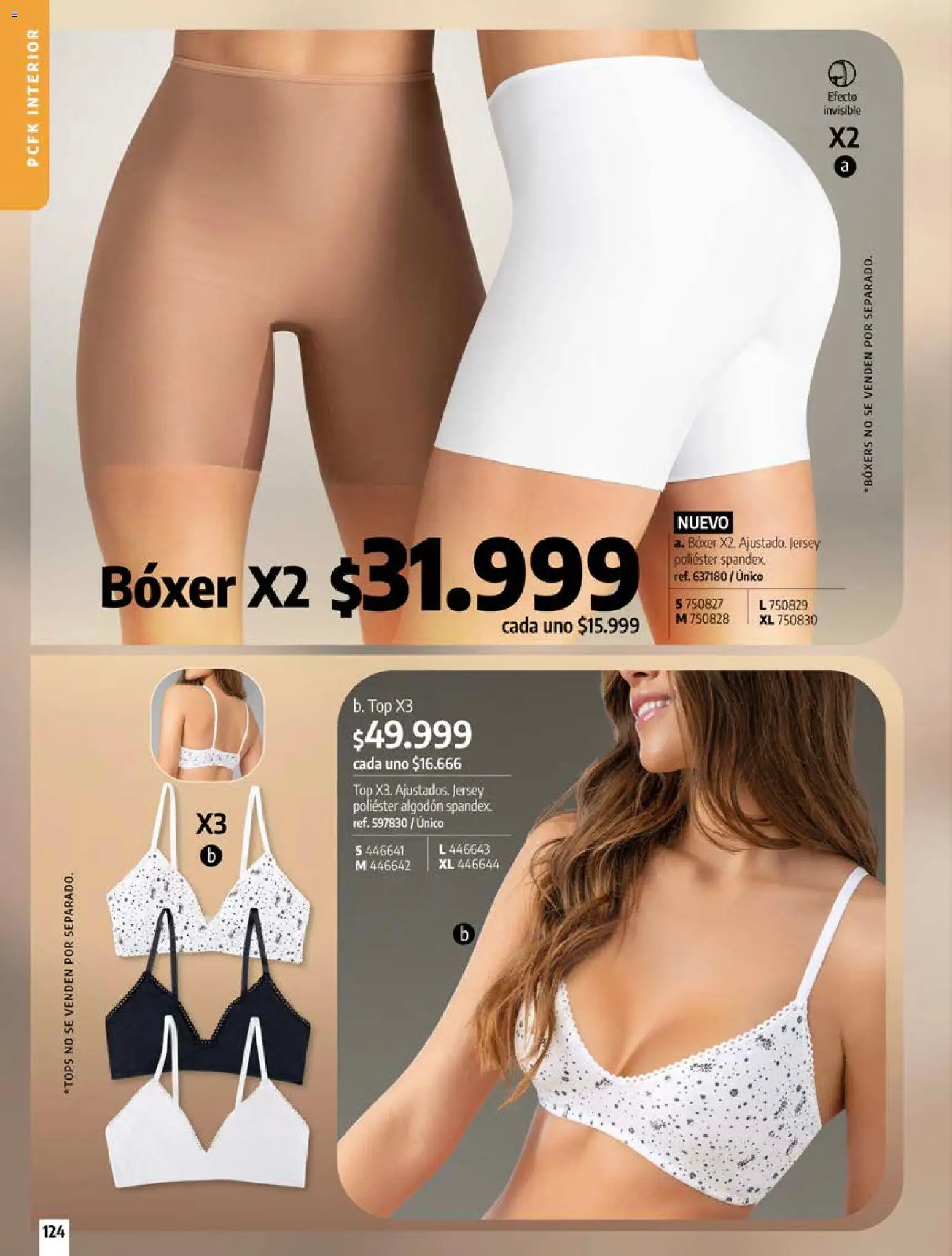 Pacifika revista - valida desde el 18/09/2026 | Página: 124 | Productos: Algodón, Top
