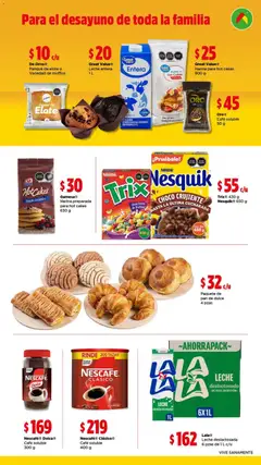 Vista previa de Bodega Aurrerá Los esenciales para tu familia con precios que no se tocan, nuevo folleto de la tienda, válido en México a partir del 21/09/2026 | Página: 3 | Productos: Muffins, Leche entera, Leche, Pan