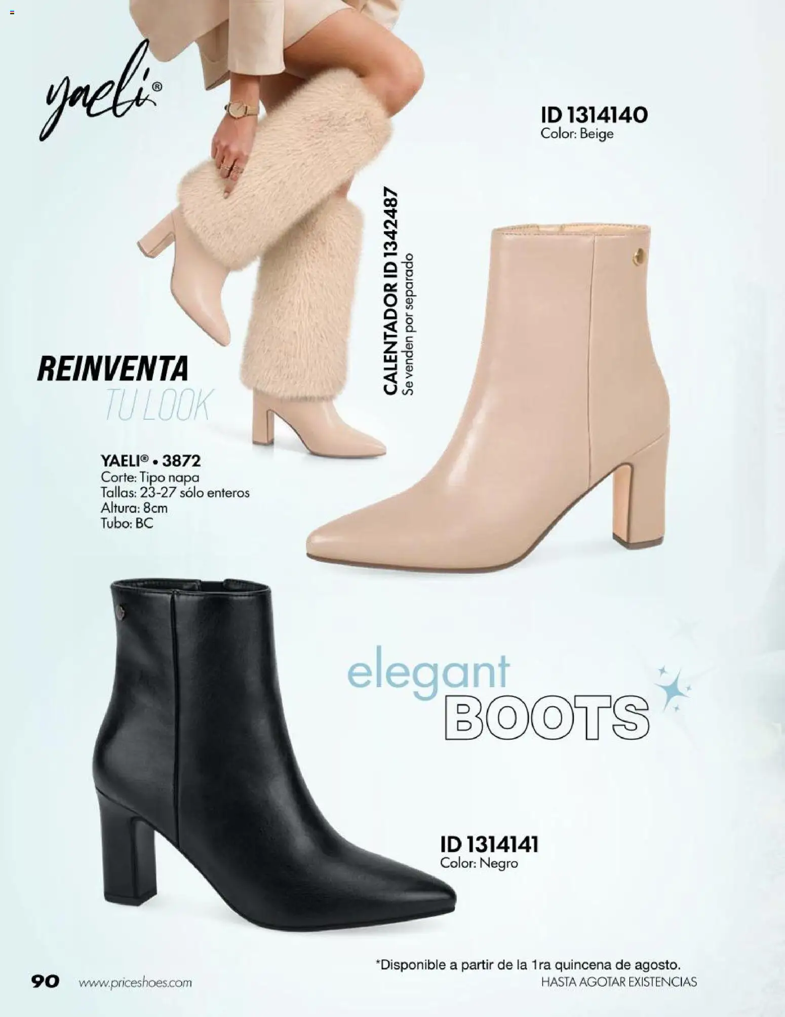 Nuevas ofertas de Price Shoes válidas en toda la República Mexicana desde el 18/07/2026. ¡Encuentra las mejores ofertas en Price Shoes catálogo Botas! | Página: 90