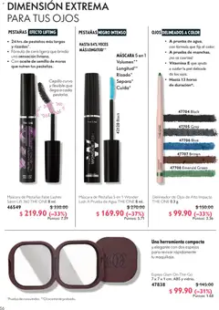 Vista previa de Oriflame campaña 11 2026, nuevo folleto de la tienda, válido en México a partir del 01/08/2026 | Página: 56