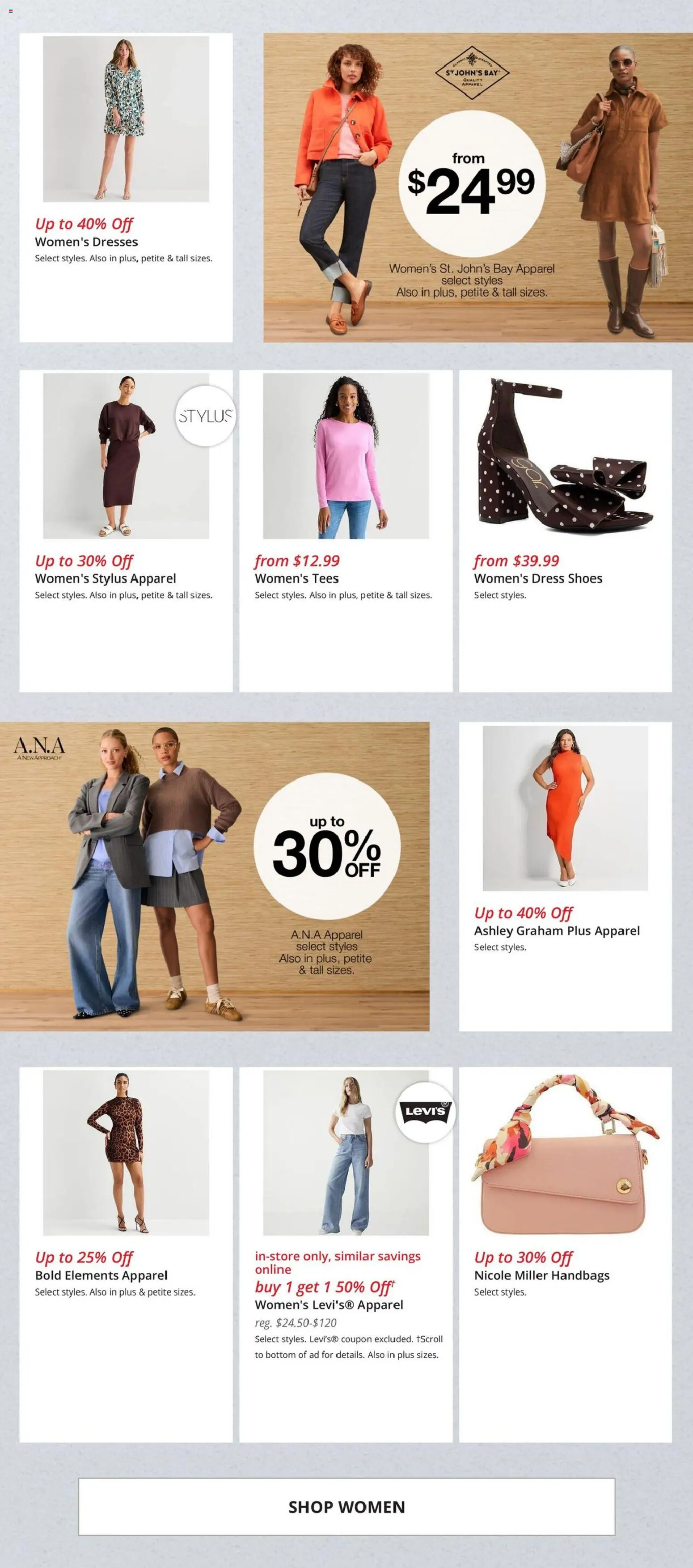 JCPenney Weekly Ad - valid from 09/08/2026 | Page: 3 | Products: Dress, Stylus