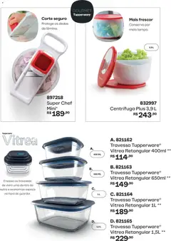 Tupperware catálogo Vitrine 06 - Pré-Visualização do folheto da loja Tupperware, válido de 01.06.2026 | Página: 57 | Produtos: Travessa