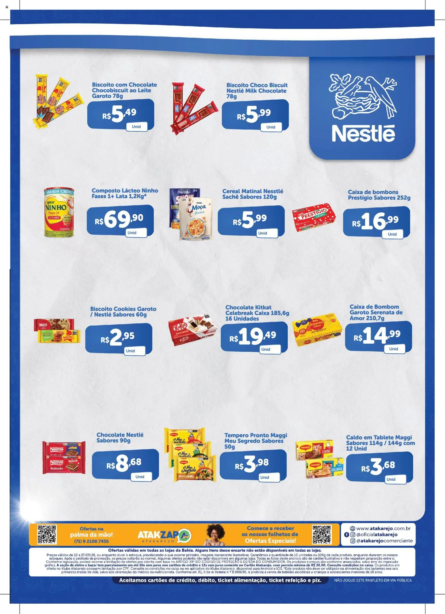 Atakarejo Folheto - válido de 22.05.2026 | Página: 2 | Produtos: Caixa, Chocolate, Base, Bombom
