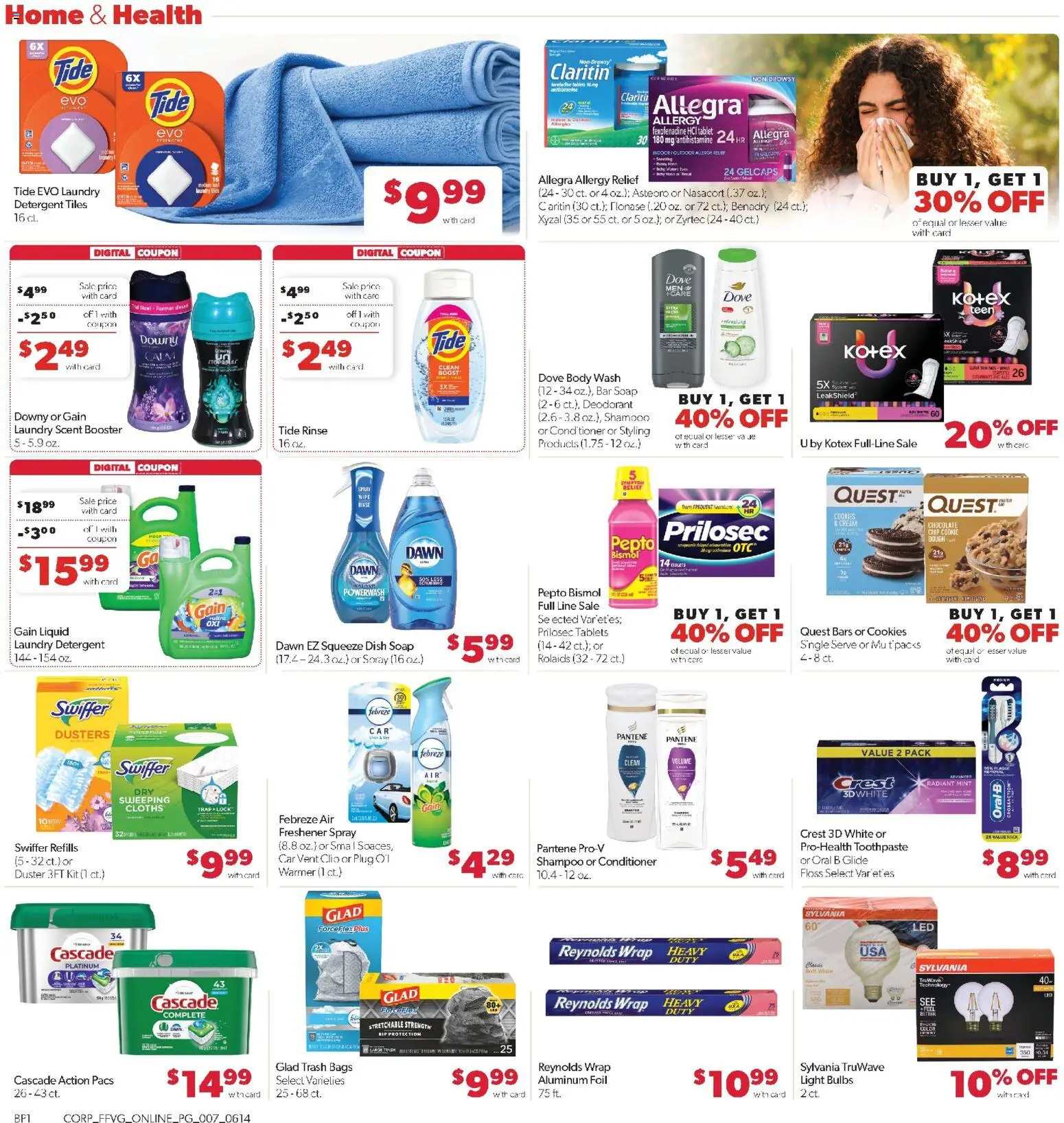 Family Fare Weekly Ad - MI - valid from 14.06.2026 | Page: 13 | Products: Deodorant, Toothpaste, Cookies, Bar Soap