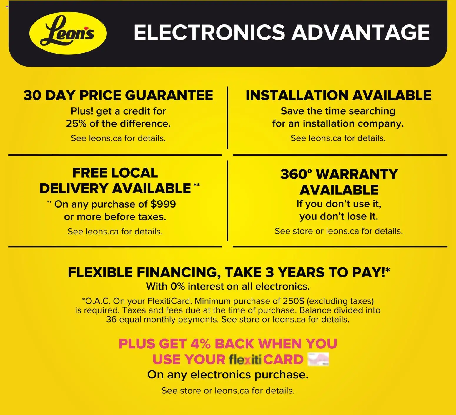 Leon's flyer valid from Oct 1, 2026 | Page: 11