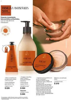 Vista previa de Natura campaña 14 2026, nuevo folleto de la tienda, válido en México a partir del 11/09/2026 | Página: 103 | Productos: Aceite, Bálsamo, Sobre, Arruga
