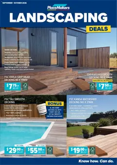Placemakers catalogue preview  - valid from 1 Sept 2026