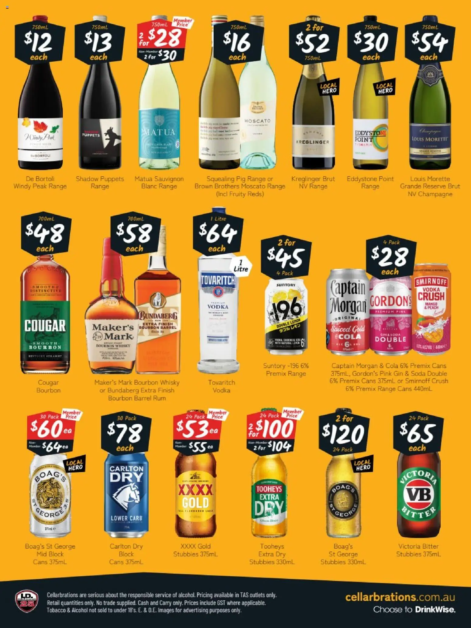 Cellarbrations catalogue - valid from 10/08/2026 | Page: 2 | Products: Champagne, Alcohol, Bourbon, Pink gin