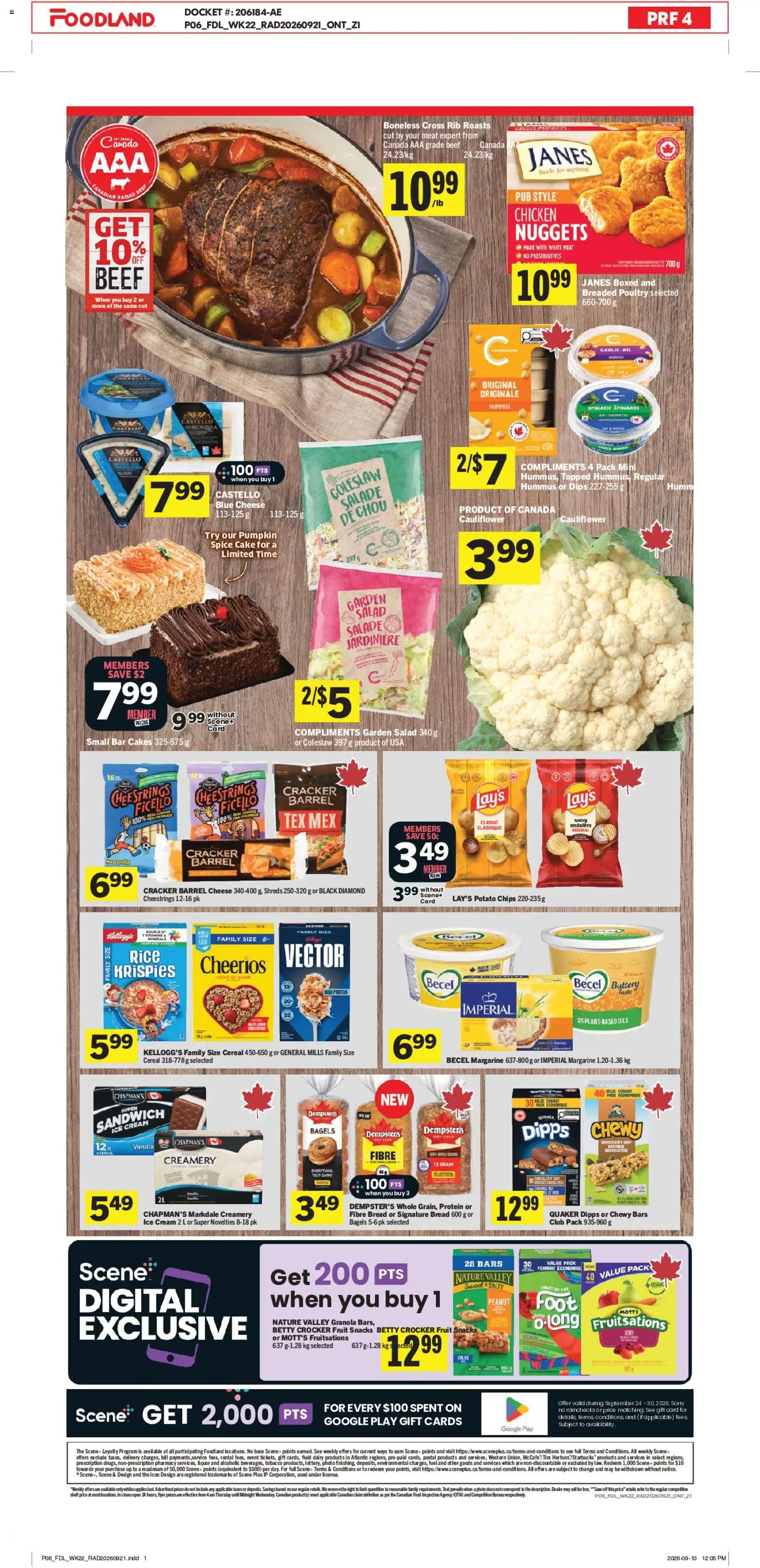 Foodland flyer valid from Sep 24, 2026 | Page: 2