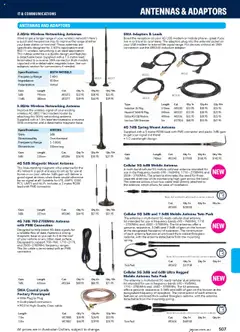 Preview of Jaycar Engineering & Scientific Catalogue 2025/2026  - valid from 09.07.2025 | Page: 507