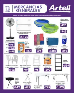 Vista previa de Arteli folleto Quincenal, nuevo folleto de la tienda, válido en México a partir del 07.06.2026 | Página: 17