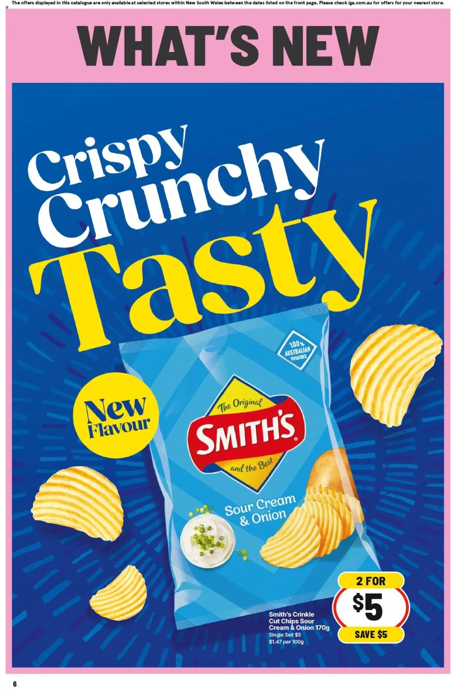 IGA catalogue - valid from 16/09/2026 | Page: 7 | Products: Sour cream, Chips, Cream, Onion
