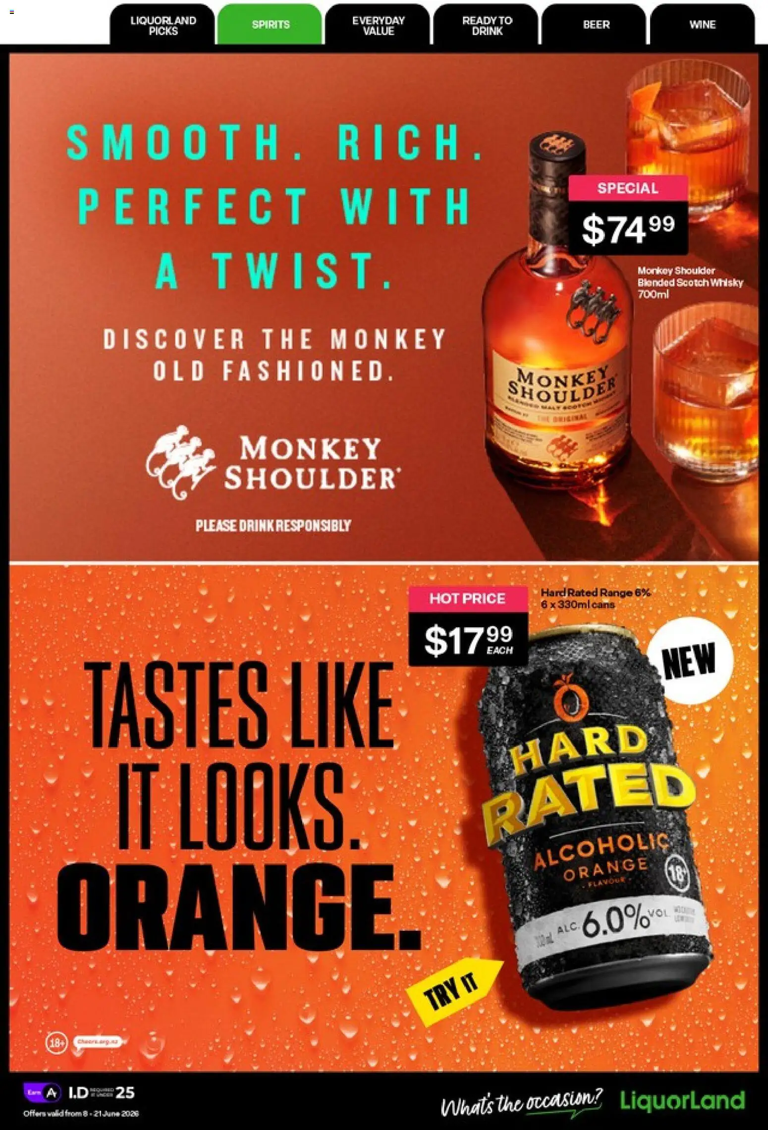 Liquorland catalogue from 08.06.2026 | Page: 3