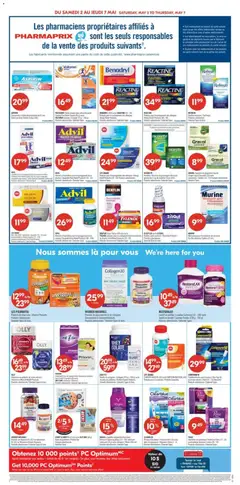 Preview of Pharmaprix weekly flyer / circulaire from shop Pharmaprix valid from 02.05.2026 | Page: 4 | Products: Cream, PC, Powder