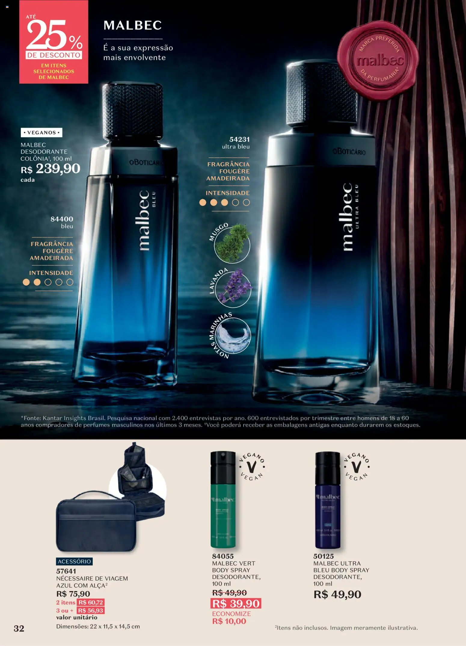 O Boticário Folheto - válido de 20/07/2026 | Página: 34 | Produtos: Desodorante, Necessaire, Perfumes, Body