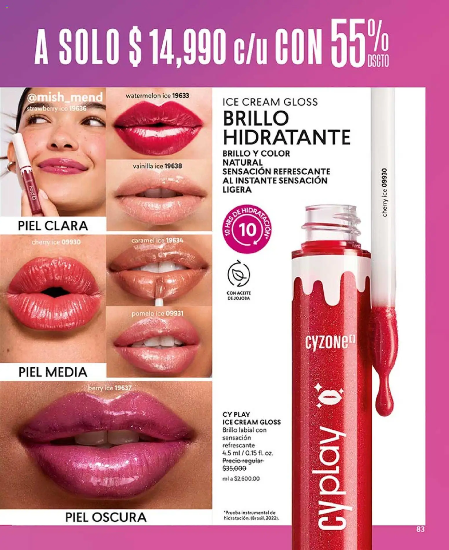 CyZone revista - valida desde el 24.04.2026 | Página: 95 | Productos: Brillo, Aceite