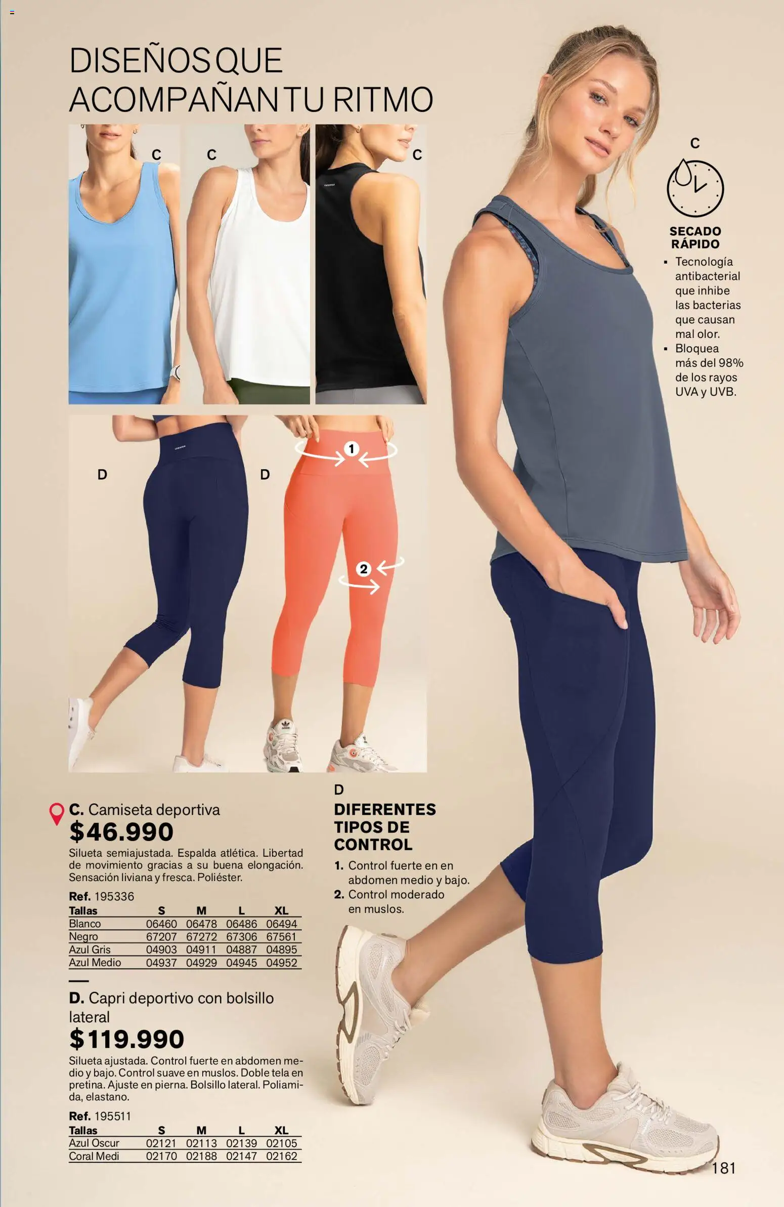 Leonisa revista - valida desde el 11/09/2026 | Página: 181 | Productos: Camiseta, Uva