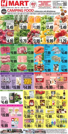 Preview of Hmart weekly ads valid from 10.06.2026