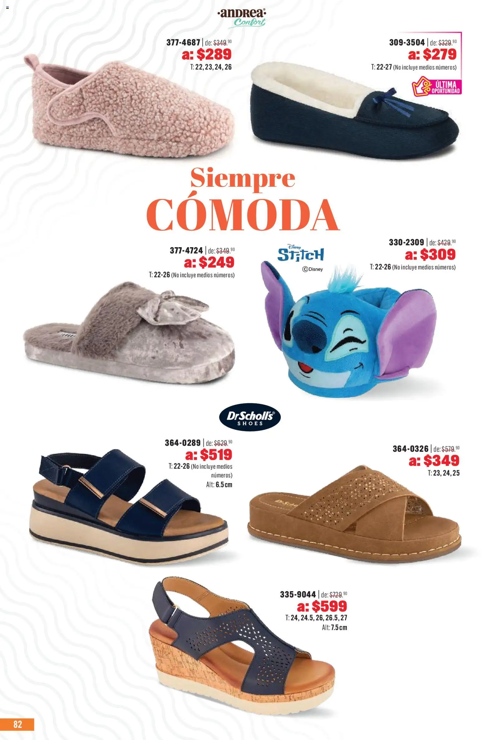 Nuevas ofertas de Andrea válidas en toda la República Mexicana desde el 03.05.2026. ¡Encuentra las mejores ofertas en Andrea catálogo Outlet! | Página: 82