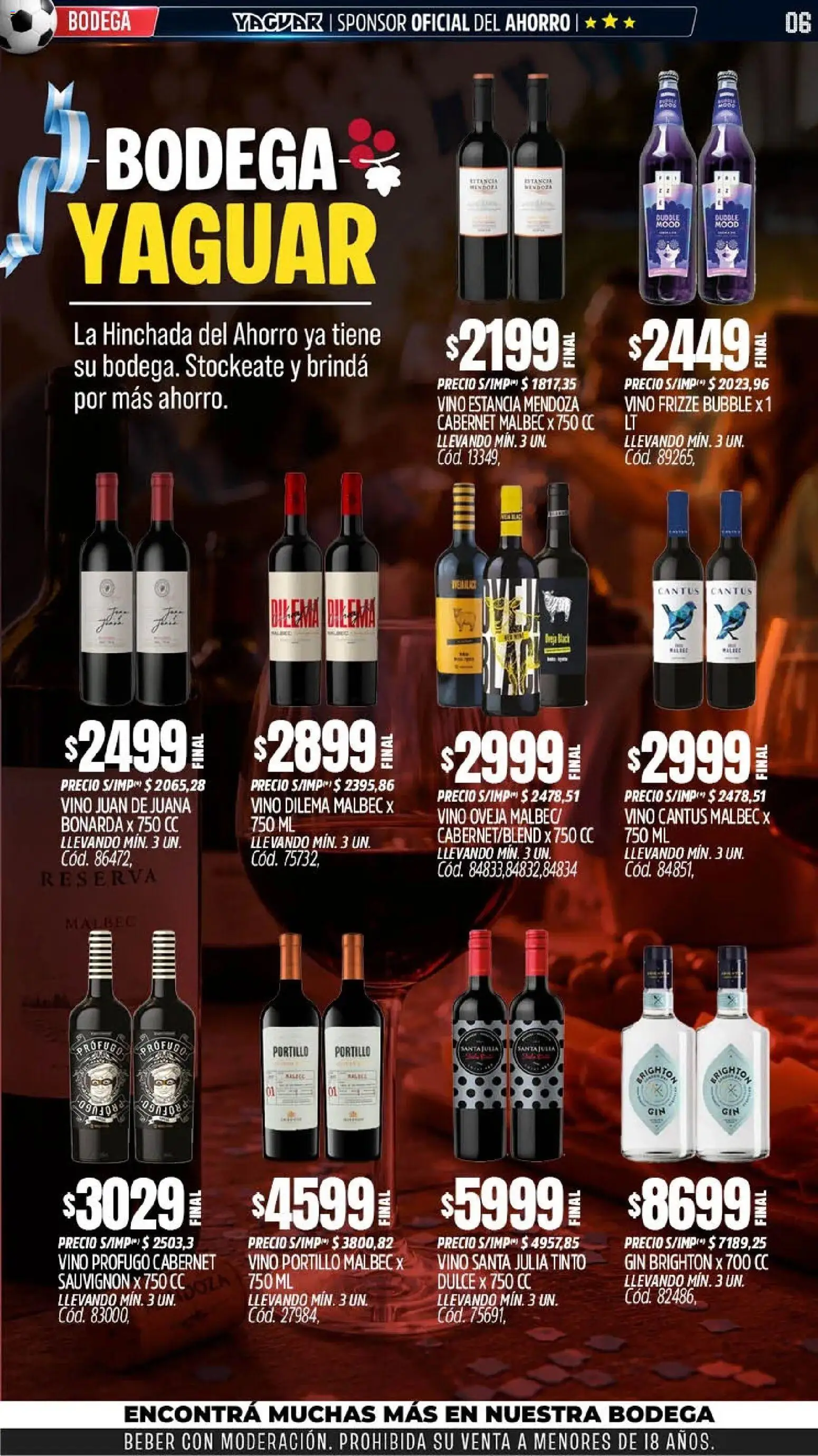 Yaguar catálogo │ válido desde el 22/06/2026 | Página: 6