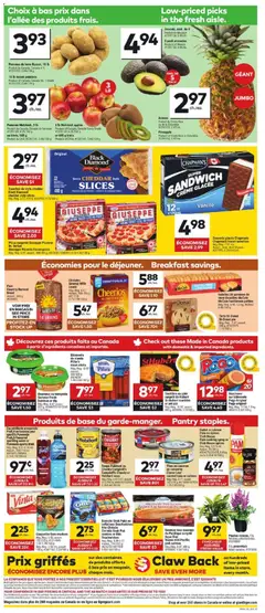 Preview of Biscuits Snak Paks ou collations Snackwiches Ritz Christie, Christie Snak Pak cookies or Ritz Snackwiches from shop Giant Tiger valid from 20.05.2026 | Page: 2