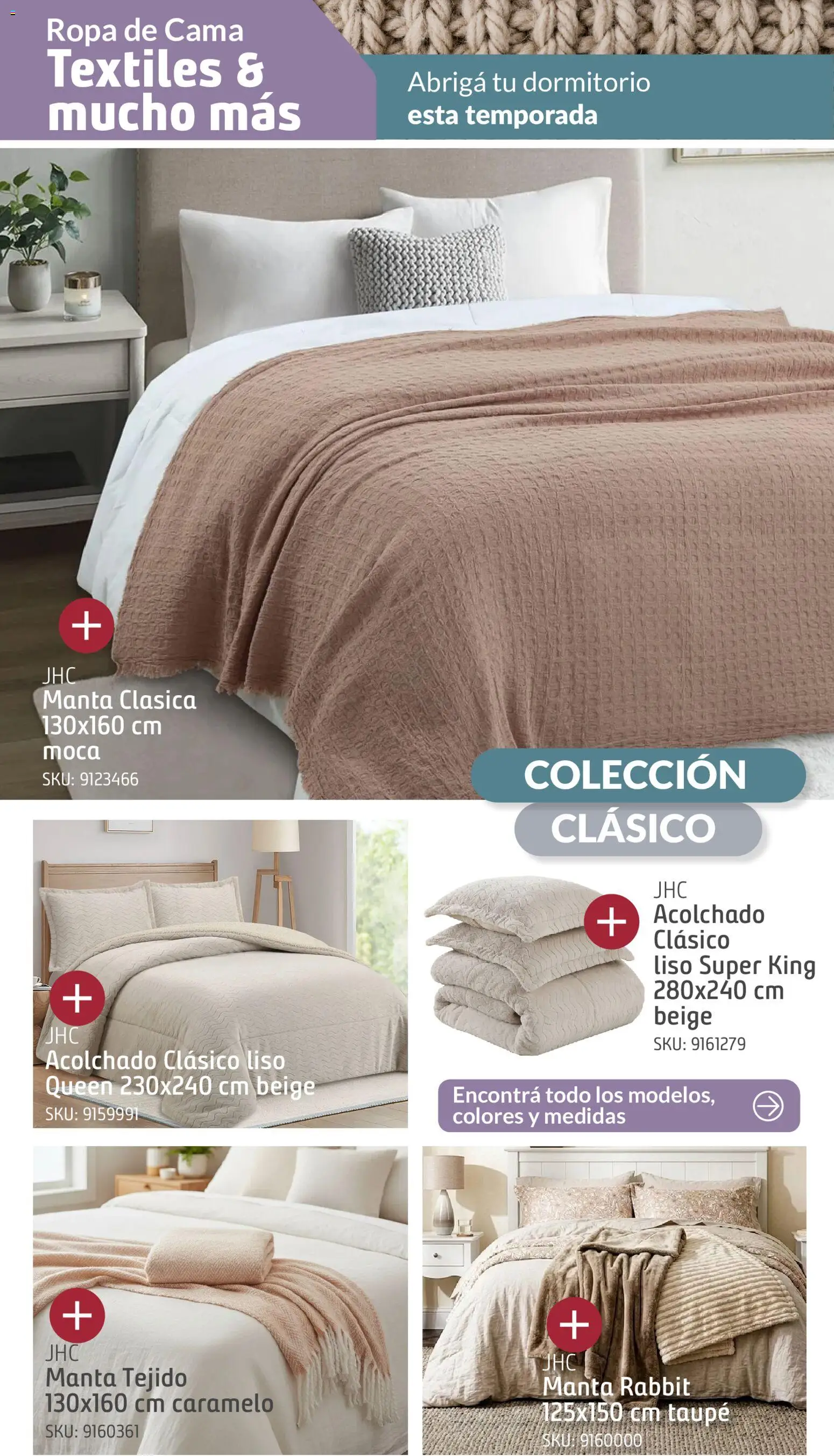 Sodimac catálogo clima │ válido desde el 08/07/2026 | Página: 18 | Productos: Acolchado, Cama, Ropa de cama, Ropa