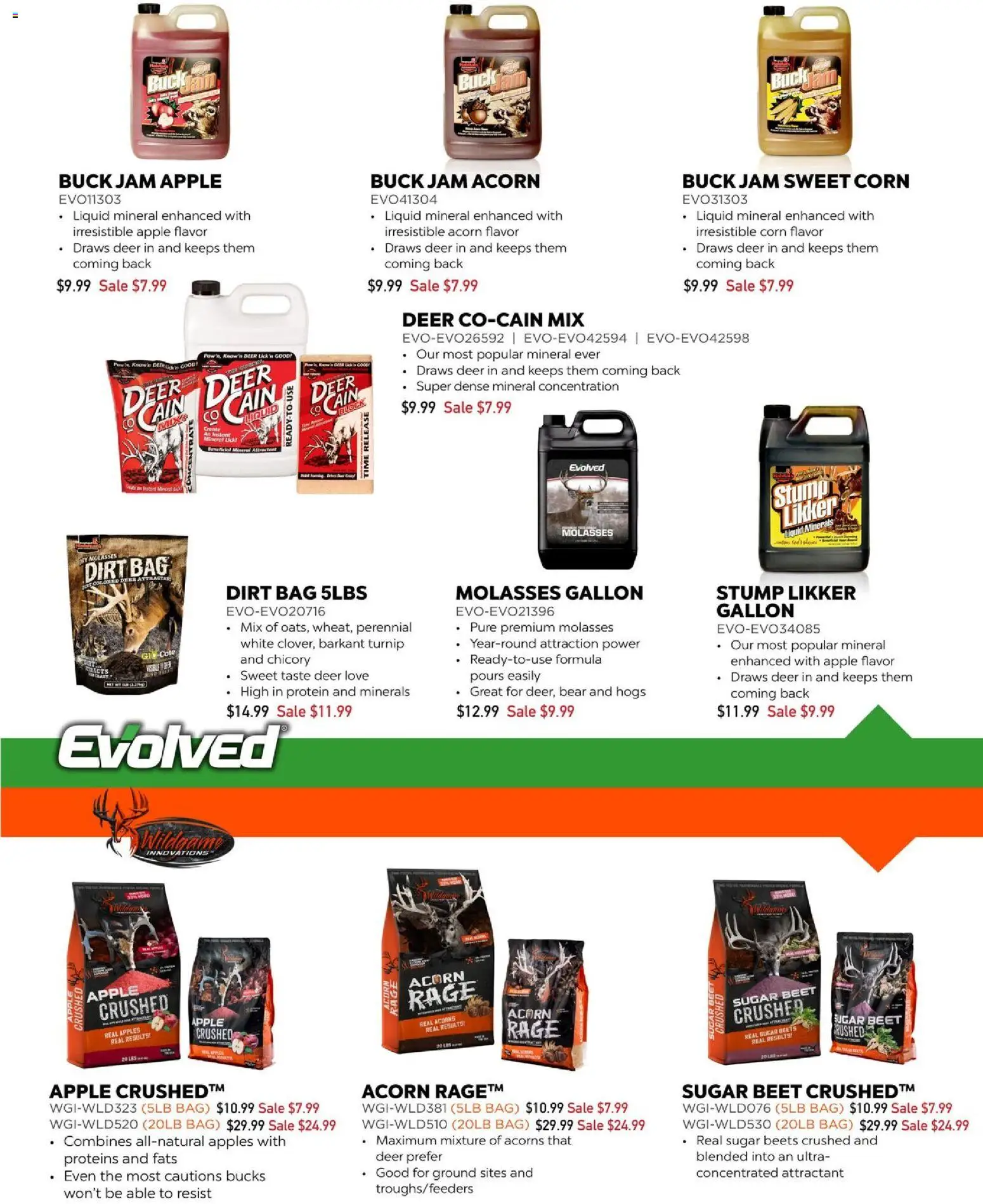 Dunham's Sports Hunting Accessories Guide - valid from 08/20/2026 | Page: 19 | Products: Corn, Protein, Sugar, Beet