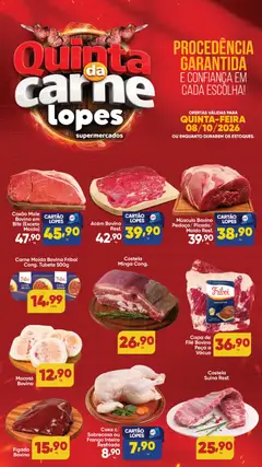 Lopes Supermercados - Ofertas da semana - Pré-Visualização do folheto da loja Lopes Supermercados, válido de 08/10/2026