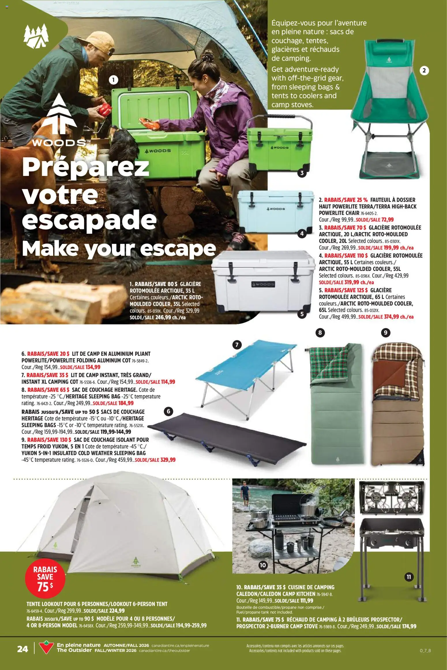 Canadian Tire flyer valid from Aug 27, 2026 | Page: 24