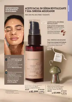 Oriflame catálogo c10 2026 -  Vista previa de la revista de la tienda Oriflame valido desde el 11/07/2026 | Página: 71 | Productos: Algodón, Serum, Sobre, Aceite