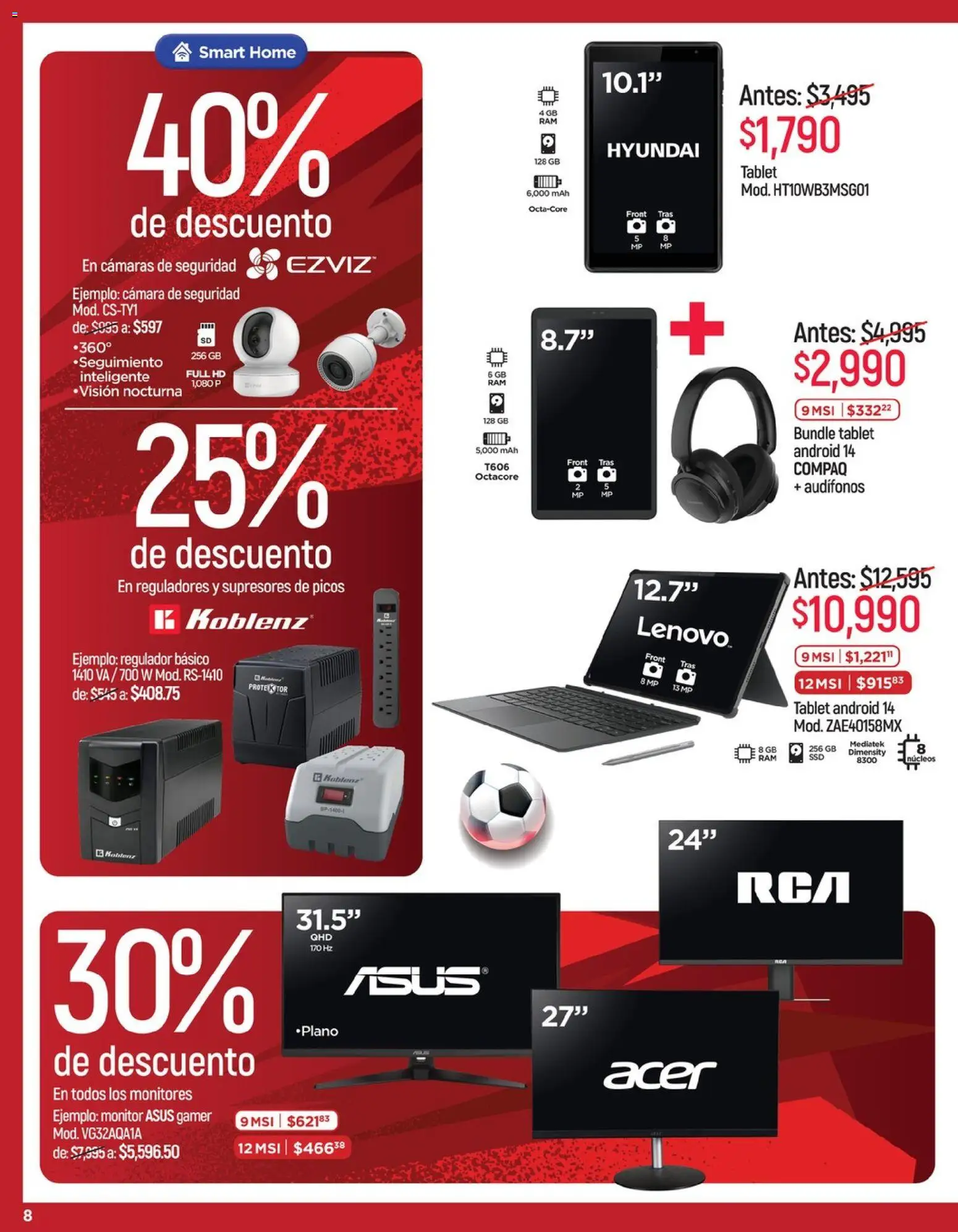 Nuevas ofertas de Chedraui válidas en toda la República Mexicana desde el 25.05.2026. ¡Encuentra las mejores ofertas en Chedraui Hot Sale! | Página: 8