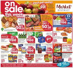 Preview of Giant Eagle weekly ads valid from 10/01/2026
