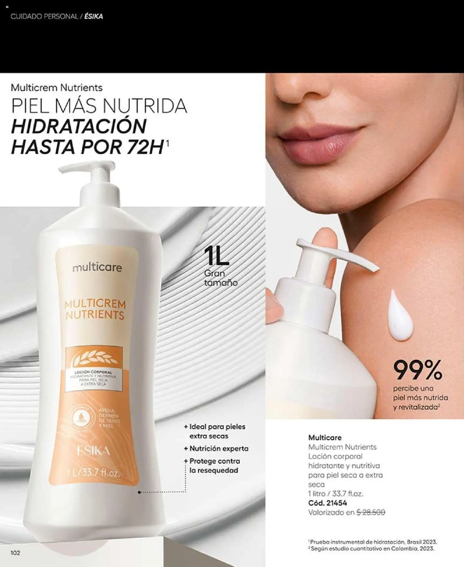 Catálogo Ésika Campaña 15 │ válido desde el 06.09.2026 | Página: 104 | Productos: Avena, Loción, Loción corporal