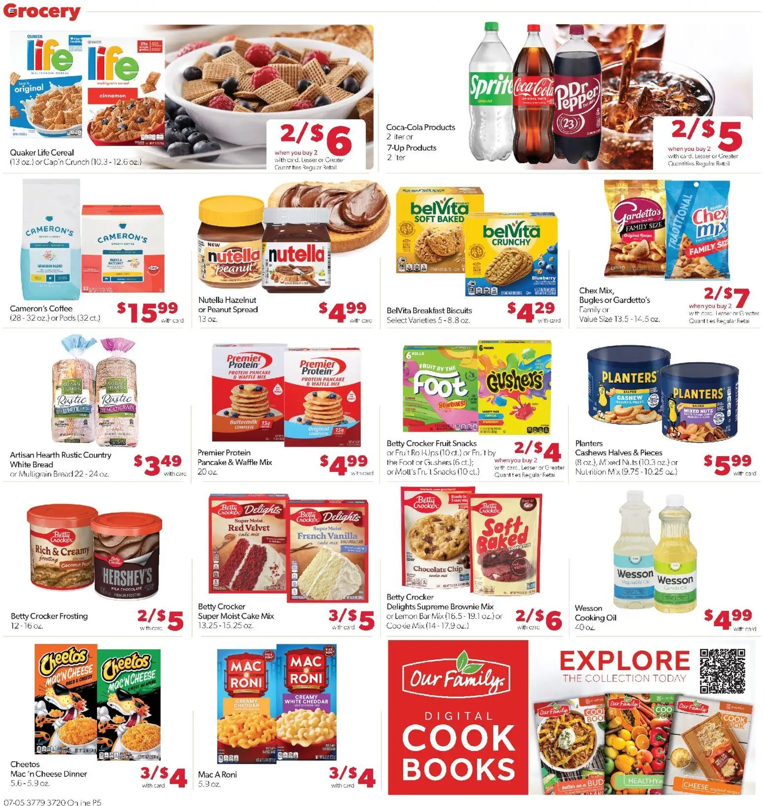 Family Fare Weekly Ad - NE - valid from 07/05/2026 | Page: 9 | Products: Milk, Oil, Coffee, Lemon
