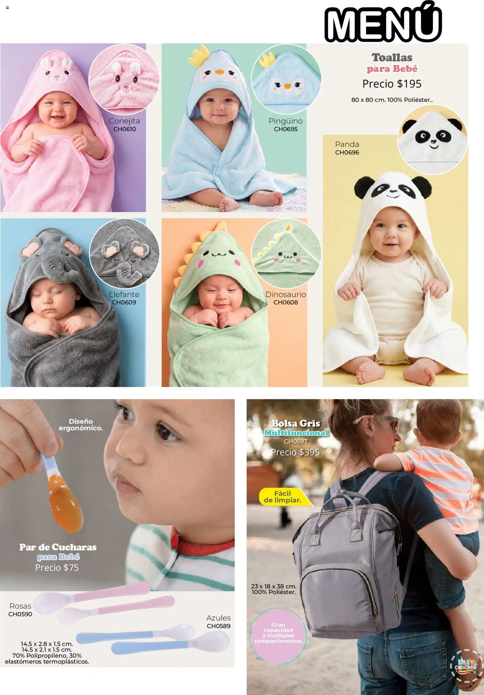 Nuevas ofertas de Colchas Concord válidas en toda la República Mexicana desde el 15/10/2026. ¡Encuentra las mejores ofertas en Colchas Concord catálogo Colección Bebé Disney! | Página: 28