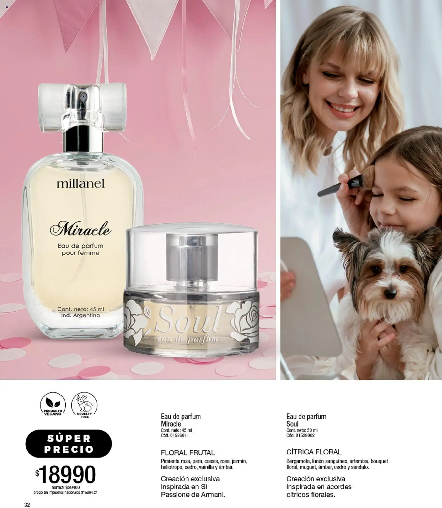 Millanel catálogo │ válido desde el 14/09/2026 | Página: 32 | Productos: Vainilla, Cítricos, Pimienta, Limón