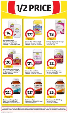 Preview of Coles catalogue - valid from 01/07/2026 | Page: 6 | Products: Oil, Collagen, Tablets, Vitamin