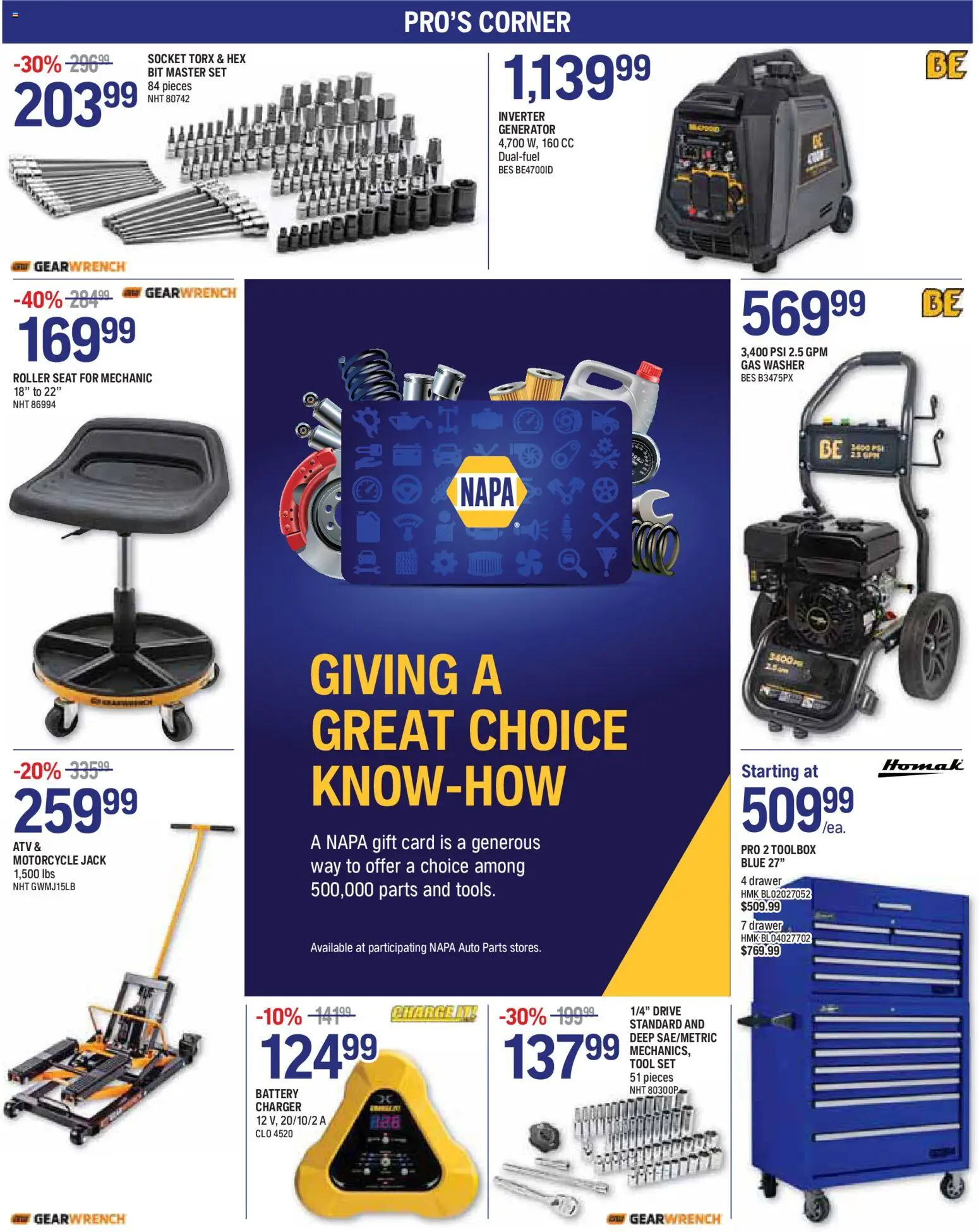 NAPA Auto Parts flyer valid from Jul 1, 2026 | Page: 7
