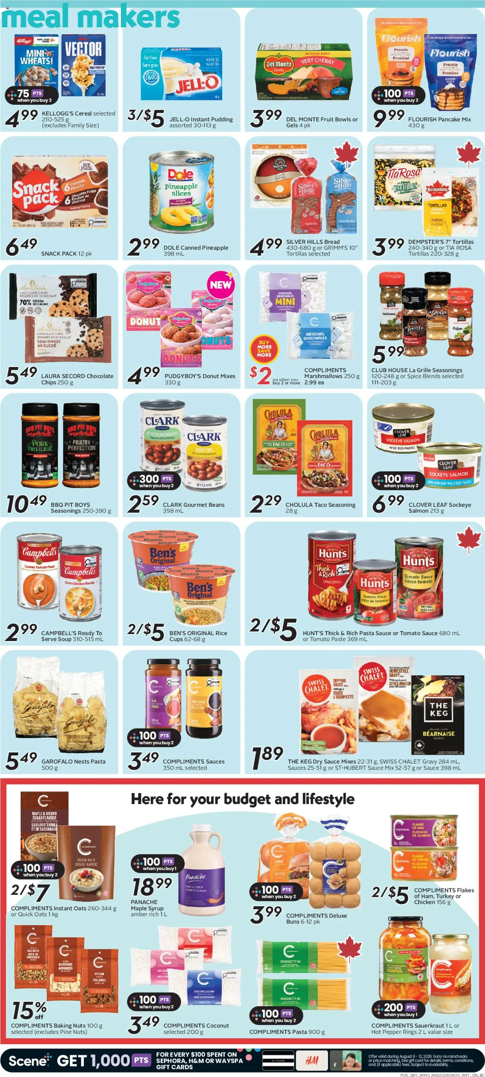 Safeway flyer valid from Aug 6, 2026 | Page: 8