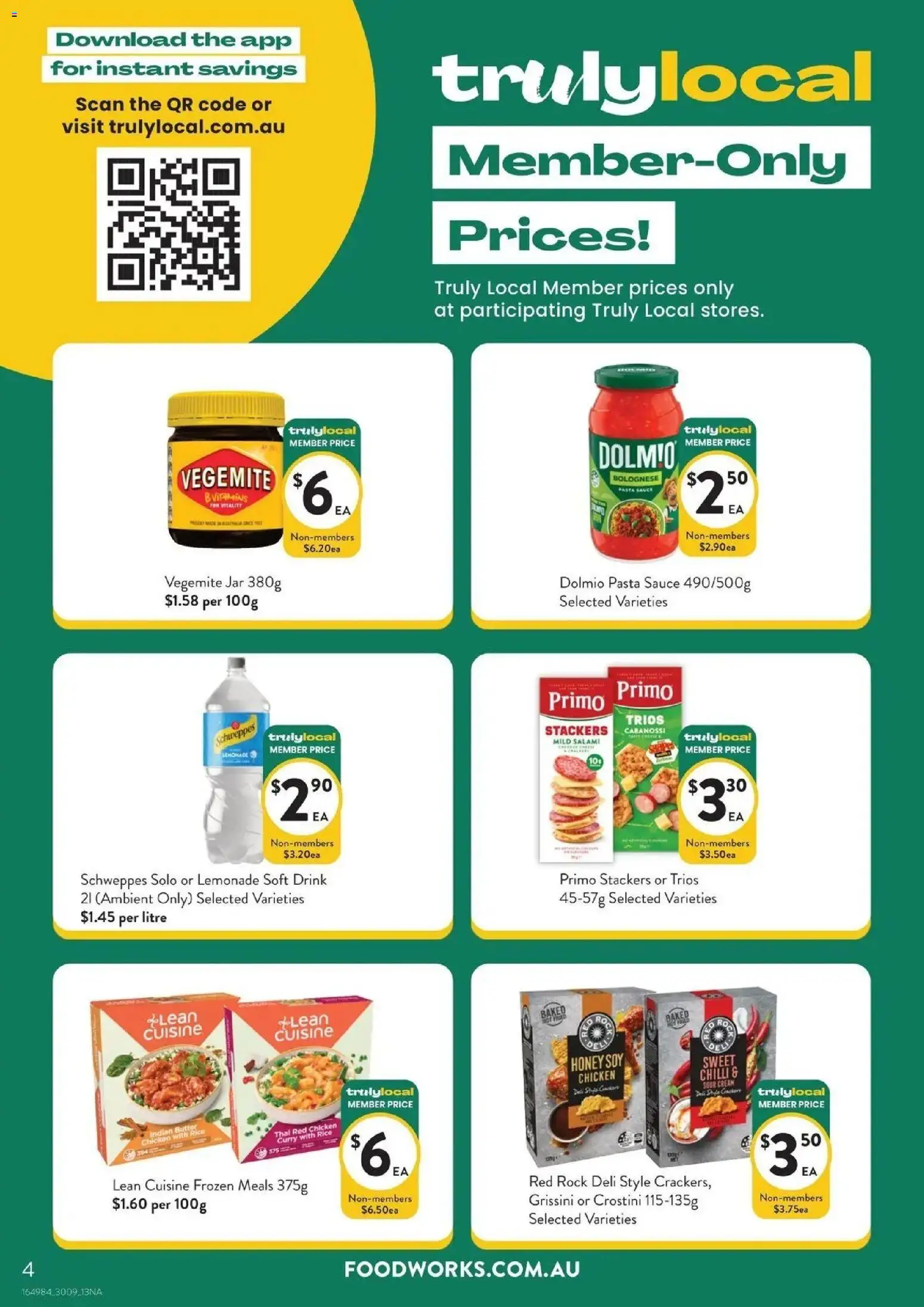 Foodworks catalogue Local NSW - 30/09/2026 > weekly / monthly specials | Page: 4 | Products: Curry, Salami, Sauce, Chilli