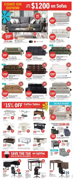 Preview of The Brick weekly flyer / circulaire from shop The Brick valid from Jul 30, 2026 | Page: 6