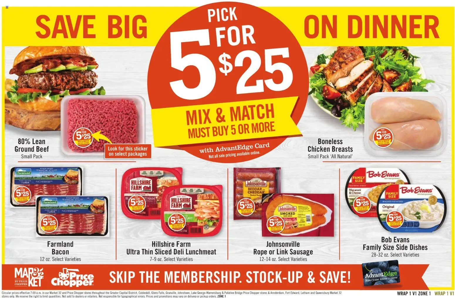 Price Chopper - Weekly Ad - valid from 08/23/2026 | Page: 13 | Products: Dishes, Ham, Bacon, Potatoes