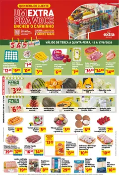 Extra ofertas de Mercado Terça e Quinta - Pré-Visualização do folheto da loja Extra, válido de 15/09/2026