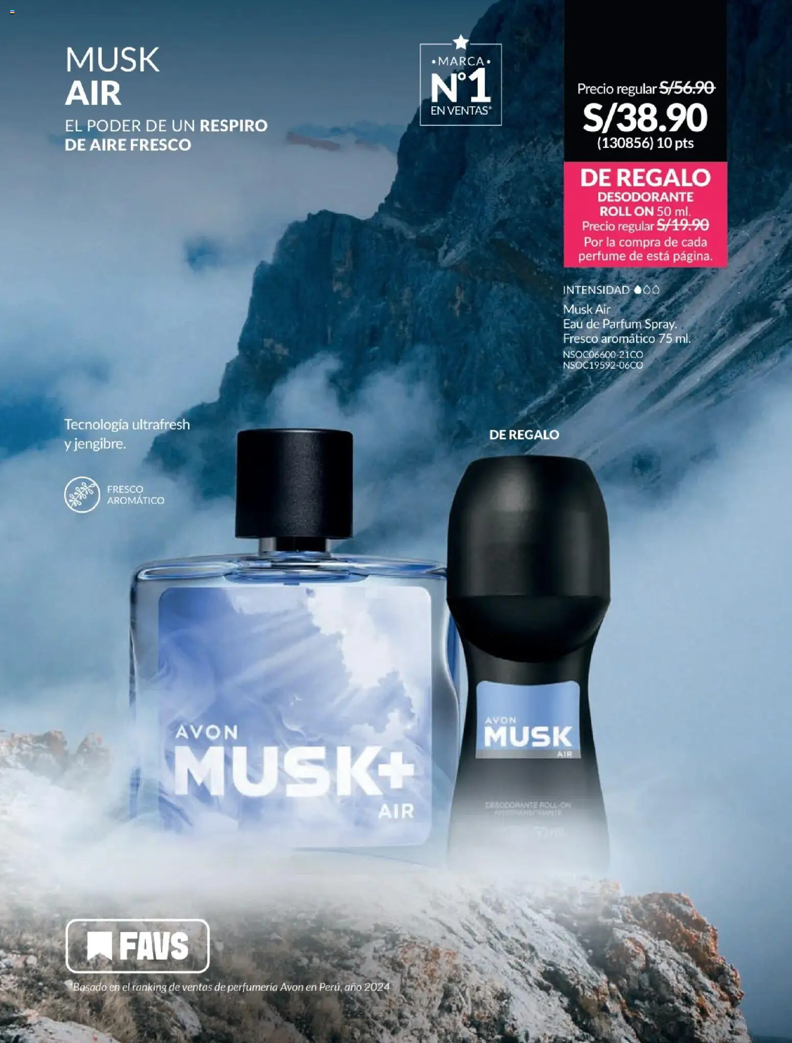 Catálogo Avon válido desde 06.05.2026 | Página: 95 | Productos: Desodorante, Perfume