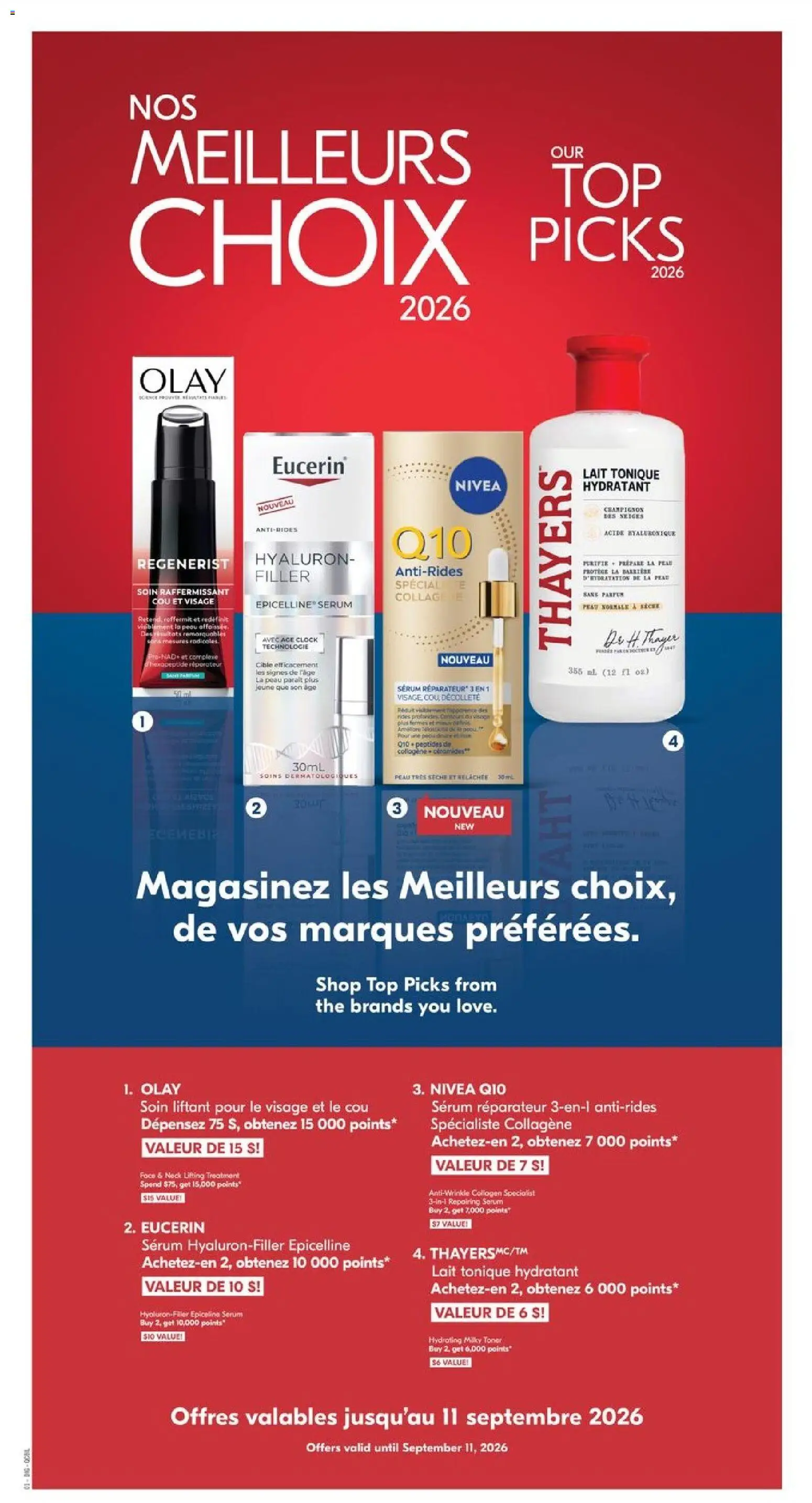 Pharmaprix flyer valid from Aug 14, 2026 | Page: 21 | Products: Toner