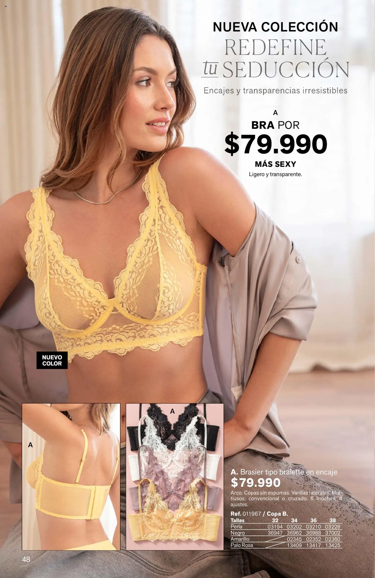 Leonisa revista - valida desde el 04.06.2026 | Página: 48 | Productos: Brasier