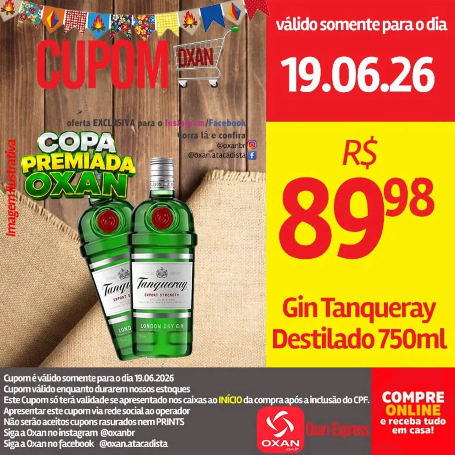 Oxan Atacadista Folheto - válido de 19.06.2026 | Página: 1