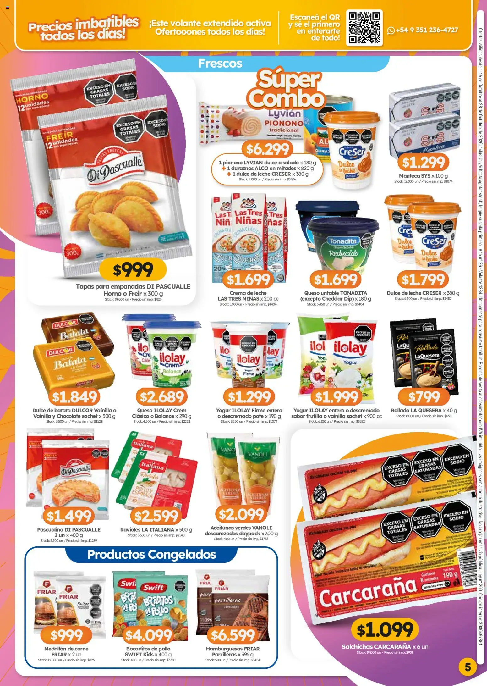 Cordiez - Ofertas │ válido desde el 15/10/2026 | Página: 5