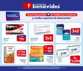 Vista previa de Farmacia Benavides catálogo, nuevo folleto de la tienda, válido en México a partir del 01/07/2026